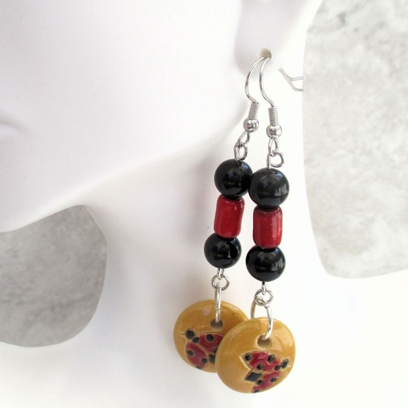 Jewelry by Scotti Jewelry - Lucky Ladybug Earrings